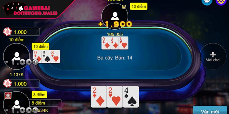 Game Bài 3 Cây Đổi Thưởng Cách Chơi Cơ Bản Dành Cho Tân Thủ 2 Đặt cược trước khi bắt đầu game bài ba cây đổi thưởng