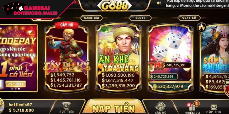 GO88 - Cổng Game Bài Đổi Thưởng Uy Tín Và Hấp Dẫn 2025 1 Sơ lược cổng game bài đổi thưởng GO88 uy tín