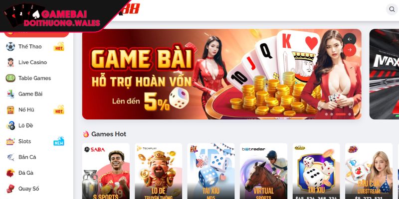 MAX88 - Sân Chơi Game Bài Đổi Thưởng Chuyên Nghiệp Và Uy Tín 1 Khám phá nhà cái game bài đổi thưởng MAX88